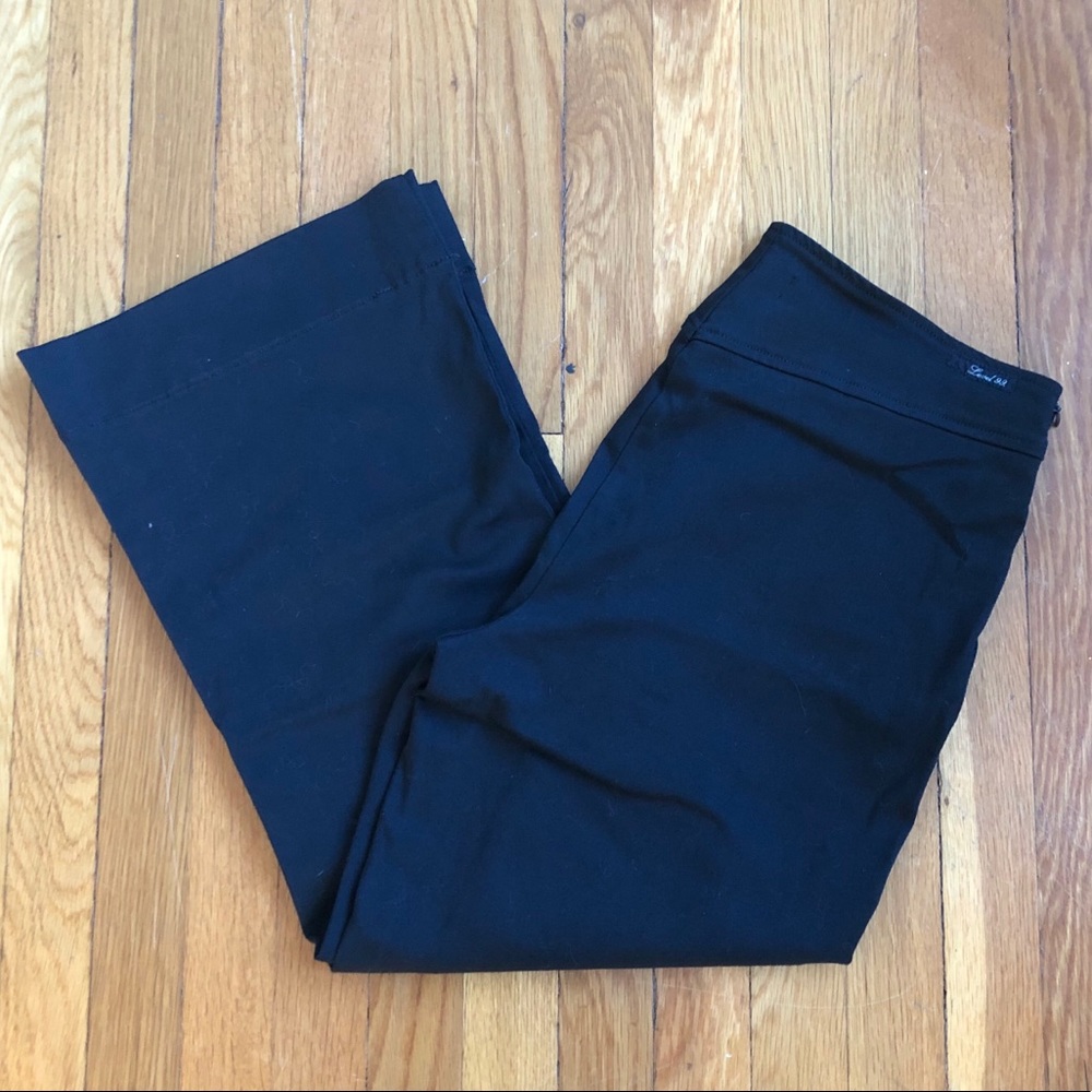 Anthropologie Level 99 Black Sailor Pants -Size 31